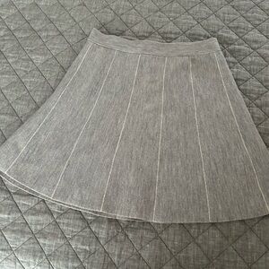 Theory wool blend knit skirt.